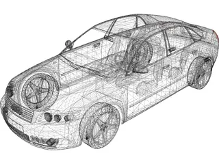 Audi A4 3D Model