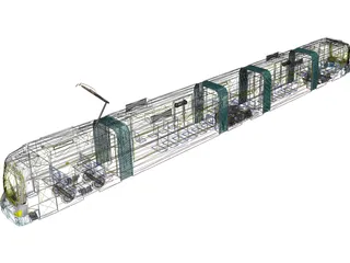 Streetcar German 3D Model