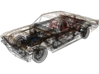 Chevrolet Chevelle SS 3D Model