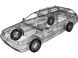 Renault 21 Nevada 3D Model