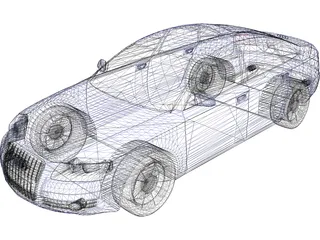 Audi A6 (2004) 3D Model