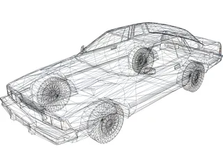 Nissan/Datsun 200S (1981) 3D Model