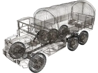 Berliet GBC 3D Model