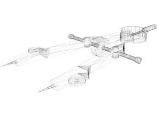 Compass Drafting 3D Model