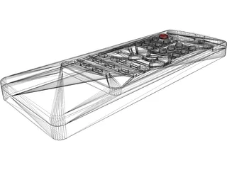 Remote Control Infrared 3D Model