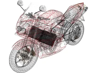 Honda Interceptor 3D Model