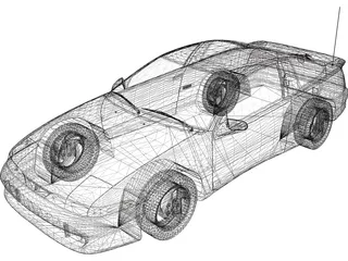 Mitsubishi/Eagle Talon  3D Model