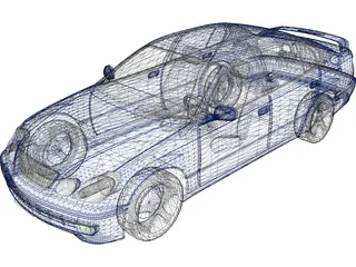 Toyota Aristo 3D Model