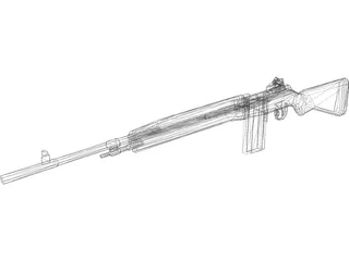 M-14 3D Model