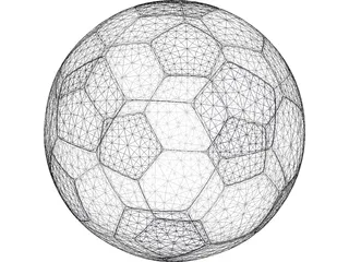 Soccer Ball 3D Model