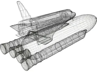 Space Shuttle Buran [+Energia] 3D Model