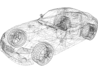BMW Z4 (2003) 3D Model