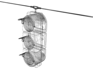 Traffic Light 3D Model