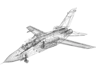 Panavia Tornado IDS 3D Model