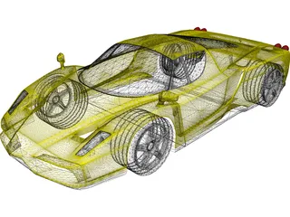 Ferrari Enzo (2003) 3D Model