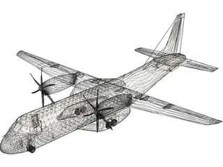 EADS CASA C-295 Persuader 3D Model