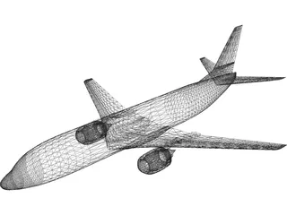 Boeing 737-400 3D Model