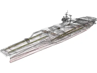 CVN75 3D Model