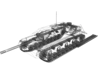 Jagdpanzer IV 3D Model