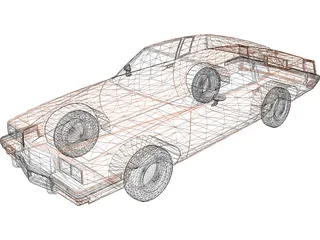 Pontiac Grand Prix (1985) 3D Model