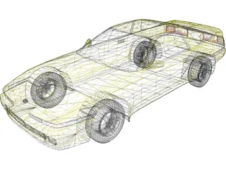 Toyota Supra MK3 (1991) 3D Model