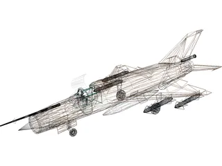 MiG-21 3D Model