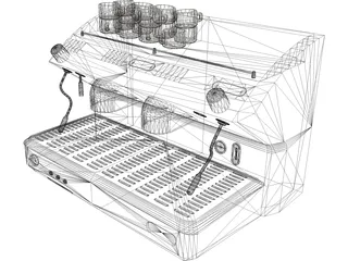 Coffee Machine 3D Model