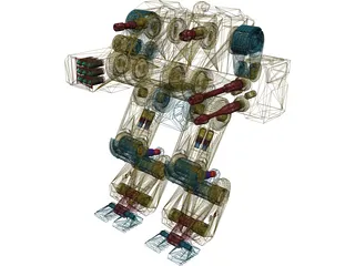 Thanatos Battletech 3D Model