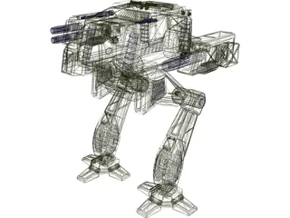 Shadowcat Battletech 3D Model