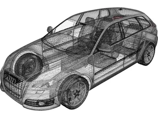 Audi A3 Sportback 3D Model