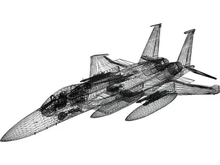 F-15C 3D Model