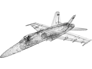 YF-17 Cobra 3D Model