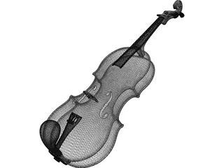 Violin G. Ornati (1921) 3D Model