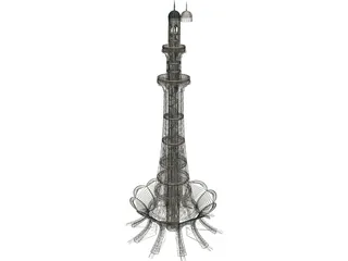 Minar-e-Pakistan 3D Model