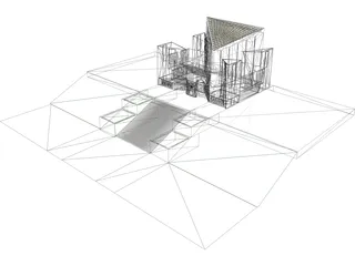 Supreme Court of Pakistan 3D Model