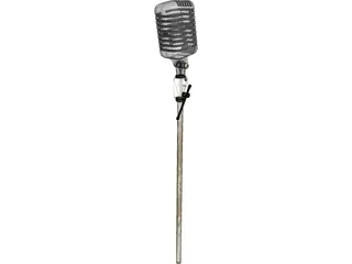 Microphone 3D Model