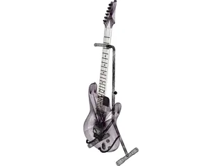 Electric Guitar 3D Model