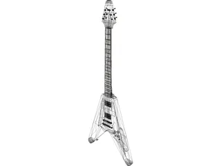 Gibson Classic Flying V 3D Model