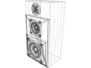 Speaker 3D Model