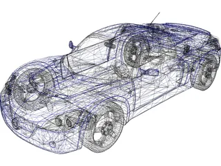 Opel Speedster (2004) 3D Model