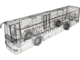 Bus China 3D Model