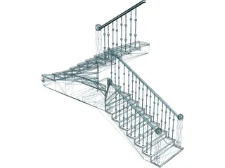 Staircase 3D Model