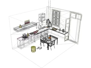 Kitchen 3D Model