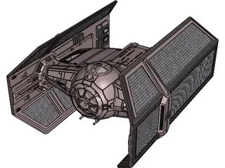 Star Wars Tie Fighter 3D Model