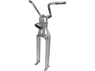 Springer Fork 3D Model