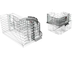 Helios Building Global CyberSoft 3D Model