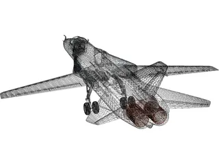 Sukhoi Su-24 Fencer 3D Model