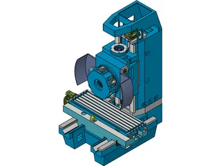 Milling Machine 3D Model