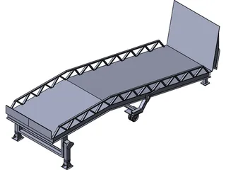 Forklift Ramp 3D Model