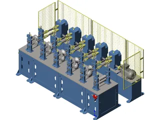 Roll Forming 3D Model